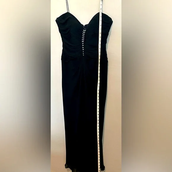 green emerald velvet dress Long Beaded Prom Dress with Cut-Out Corset Royal Blue / 4 main image 0
